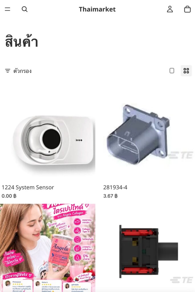 ออกเเบบเว็บไซต์ Shopify3