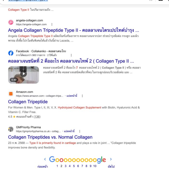 ผลงานการทำseo1 -เว็บ-collagen14